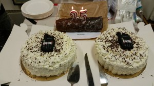 25-års tårta
